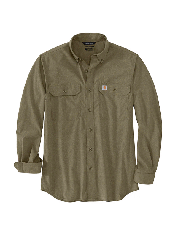 Carhartt Force® Relaxed Fit Lightweight Long- Sleeve Shirt